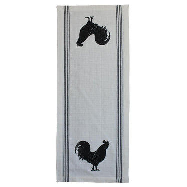 Farmhouse Rooster Table Runner Cream TR550005 - The Fox Decor
